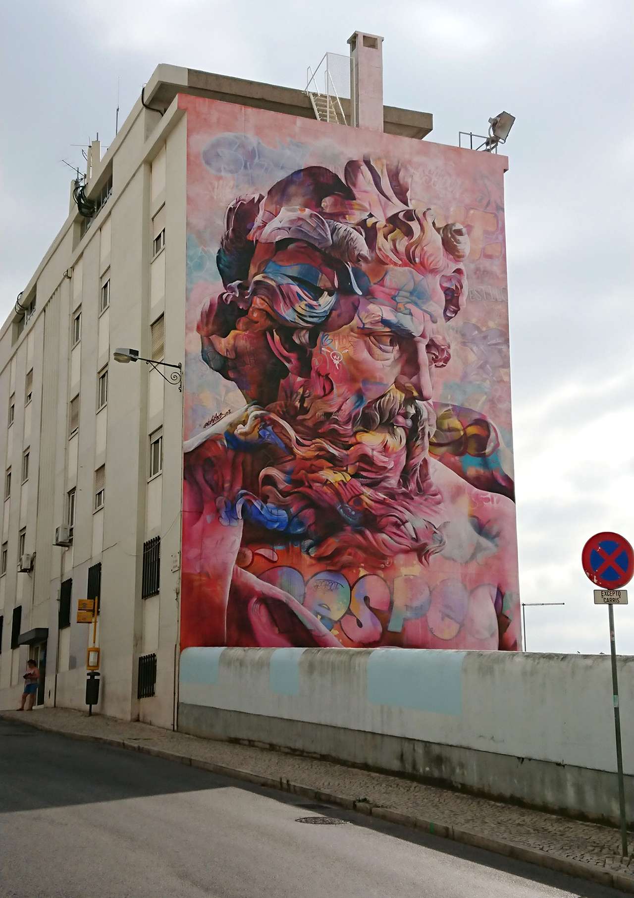 Pichi & Avo - Fresque - Lisbonne - 07-2018