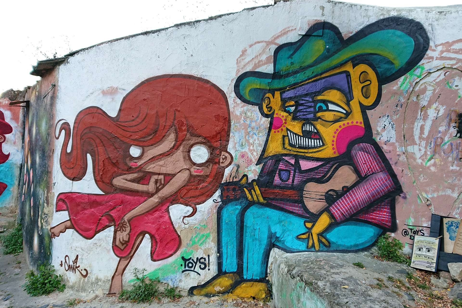 Omik & Toys - Graffiti - Lisbonne - 07-2018