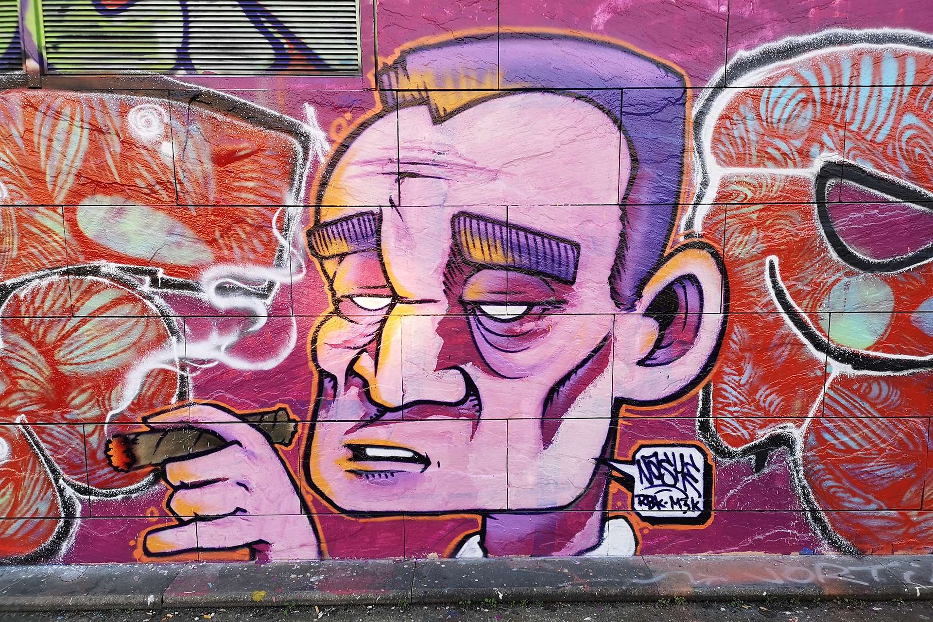 Nash - Graffiti - Montreuil - 09-01-2021