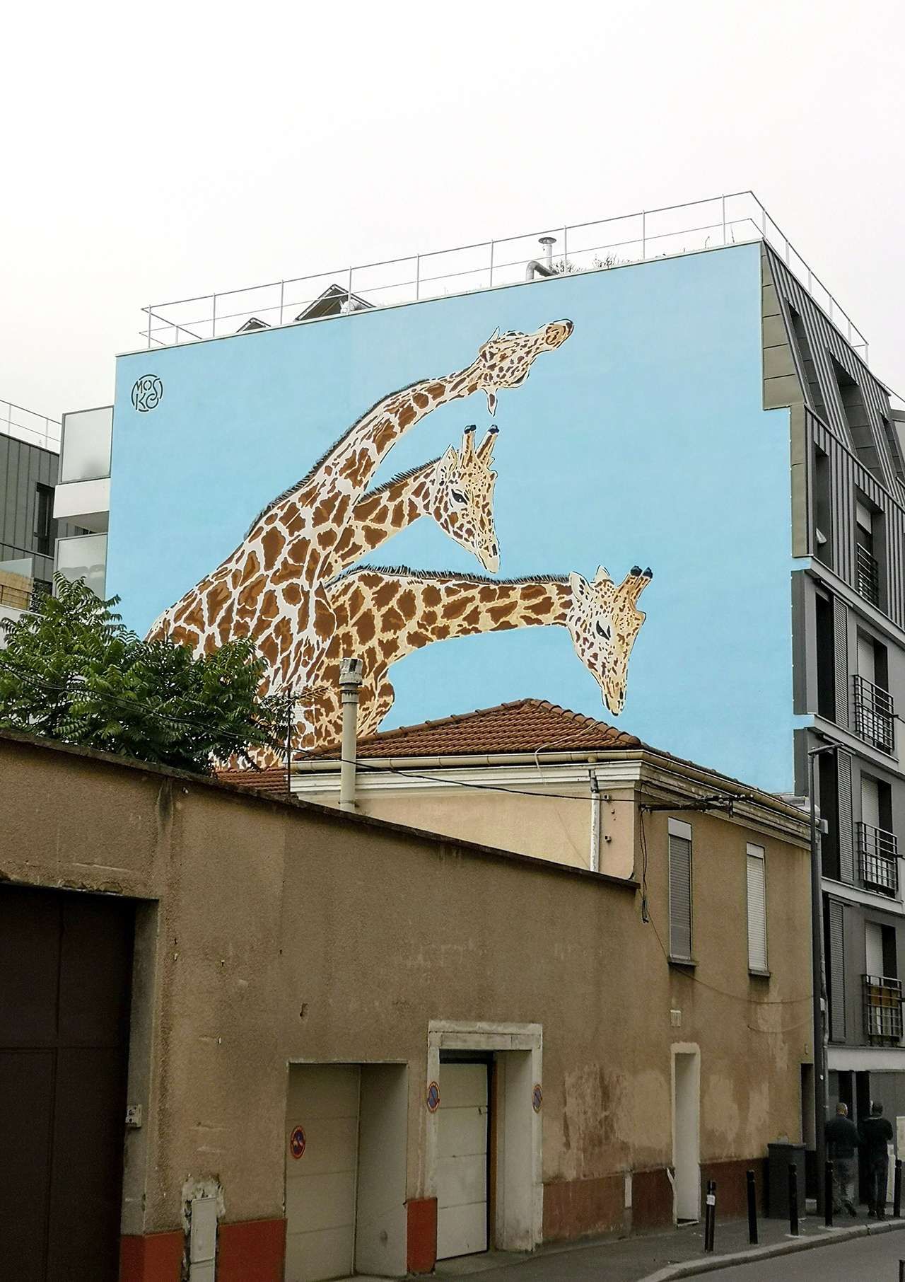 Mosko (Gérard Laux) - Fresque - Montreuil - 12-10-2019